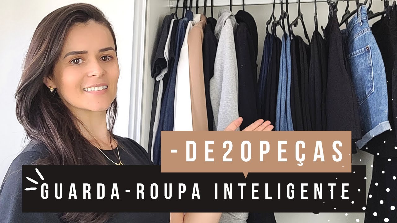 COMO MONTAR UM GUARDA - ROUPA INTELIGENTE FEMININO? Roupas essenciais para montar um guarda - roupa