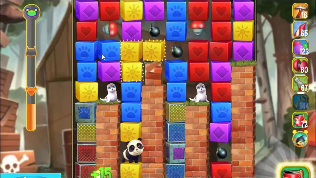 Pet Rescue Saga Level 2908 - NO BOOSTERS | SKILLGAMING ✔️