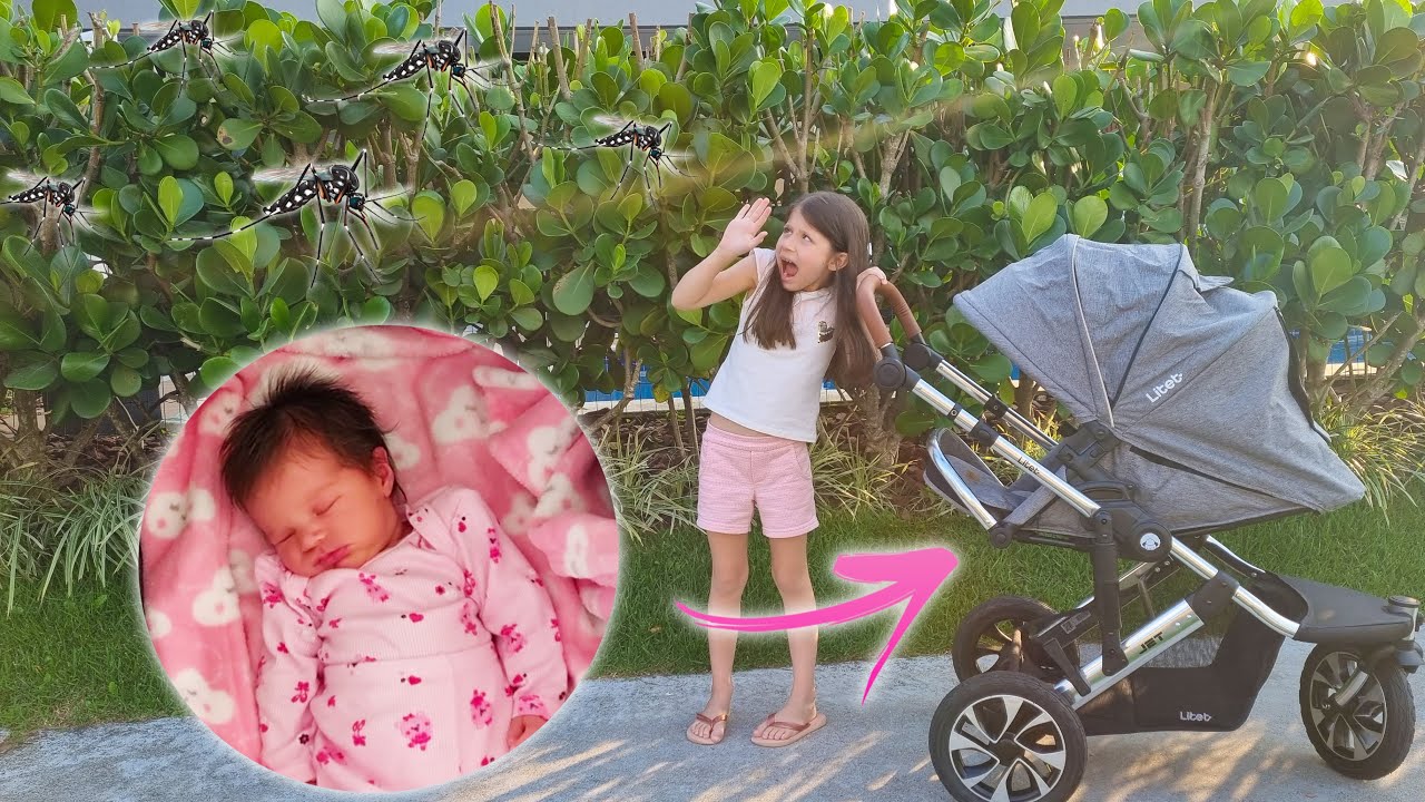 ★ FOMOS ATACADAS PELOS MOSQUITOS NO PRIMEIRO PASSEIO DA ISADORA ★