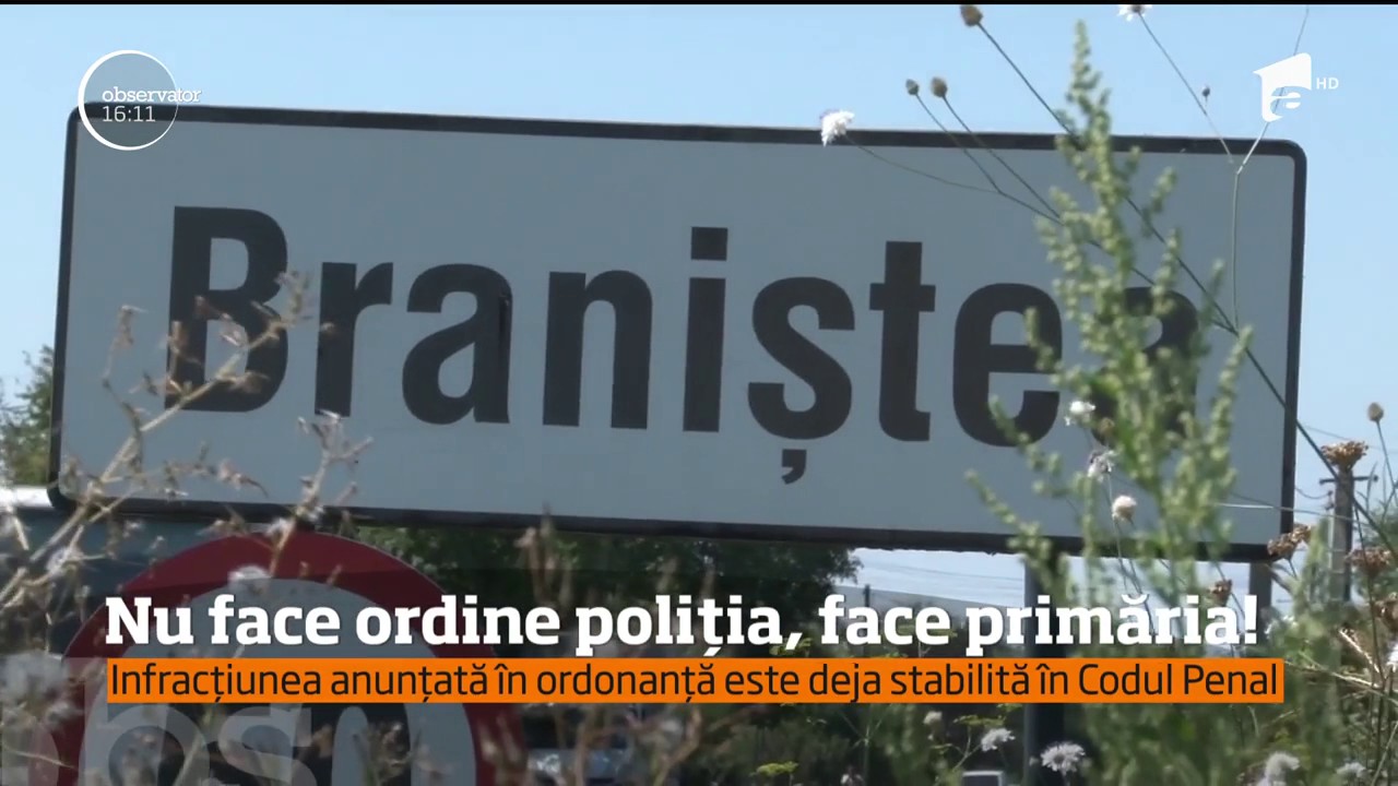 Într-o comună din judeţul Dâmboviţa, primăria a preluat atribuţiile poliţiei