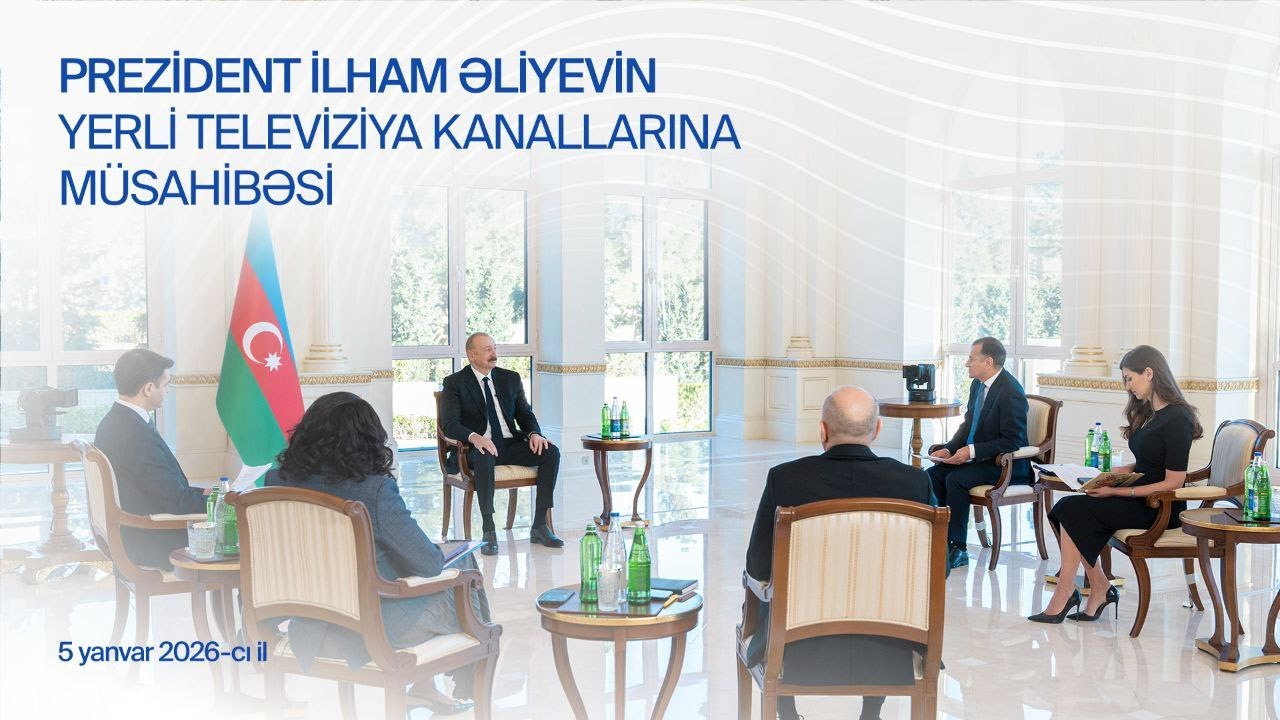 Prezident İlham Əliyevin yerli televiziya kanallarına müsahibəsi