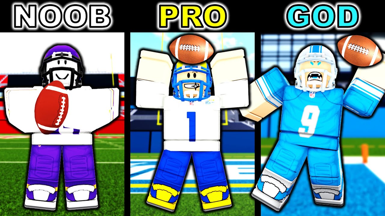 НУБ против ПРО против БОГА WR в Football Fusion 2!