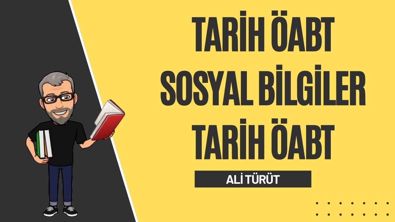 14)  Tarih ÖABT - İslamiyet Öncesi Türk Devletleri - Ali TÜRÜT