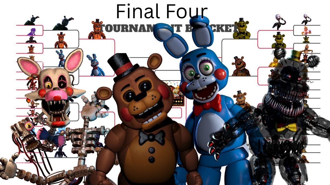 Полуфиналы уже здесь! Турнир FNAF 1 на 1, эпизод #4
