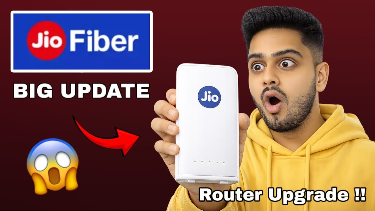 Jio fiber new router upgrade | Wifi 6ghz band in jio fiber | Jio fiber speed increase | Jio updates