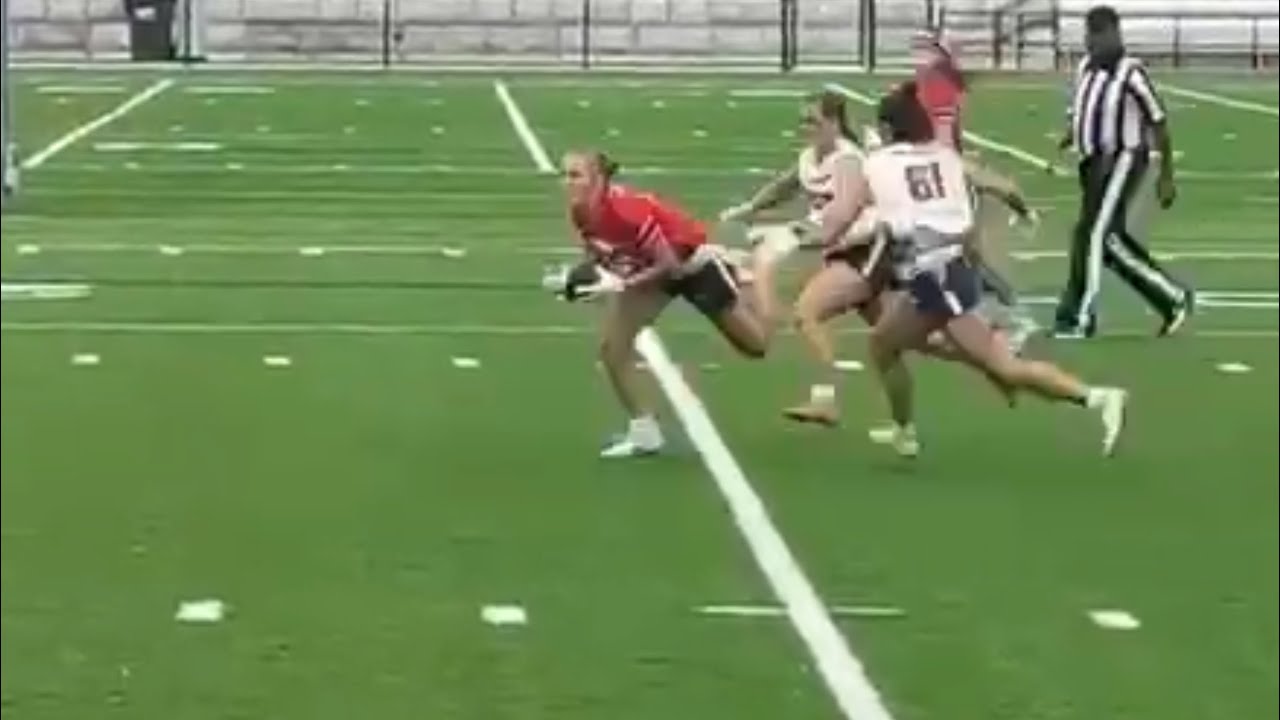 UNRIVALED Flag Football Playmaker DOMINATES at 2025 HS National Championship | Mia Garcia 2027