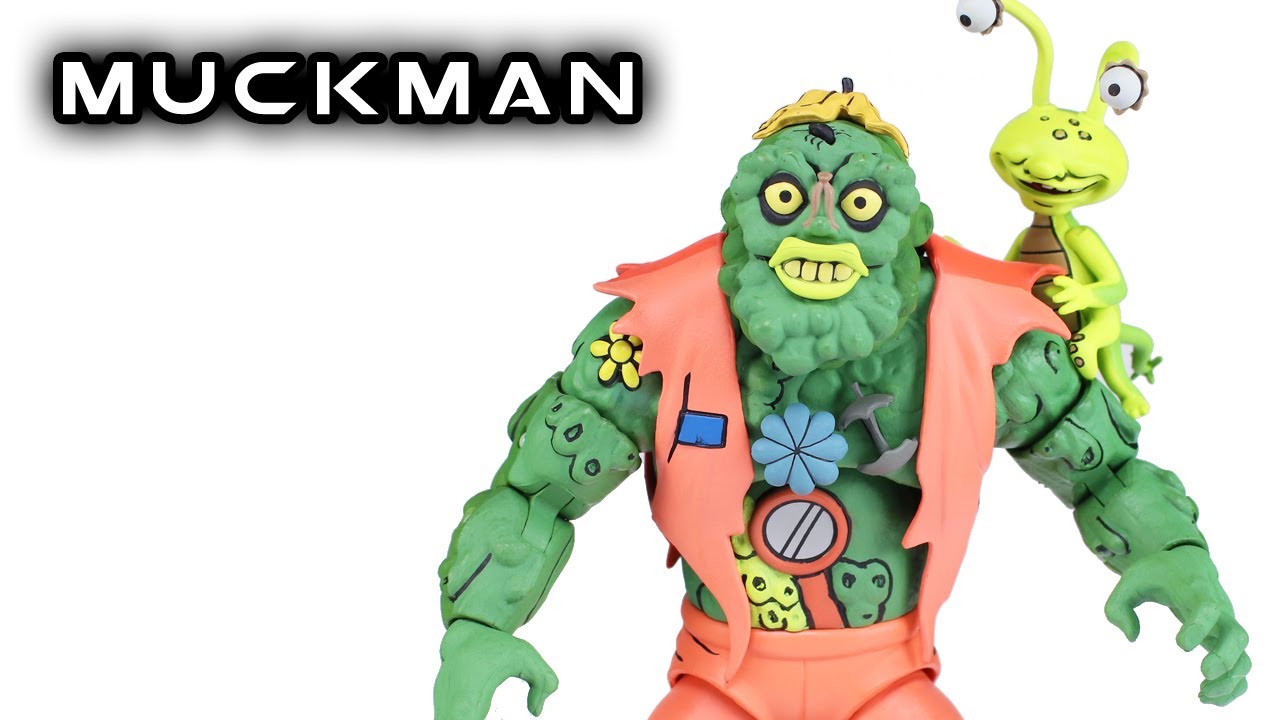NECA MUCKMAN Ultimate TMNT Action Figure Review