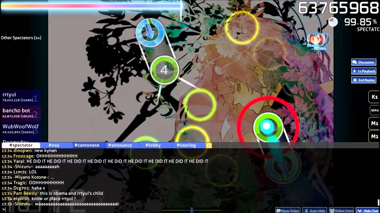 【osu!】I never knew bancho bot was that good