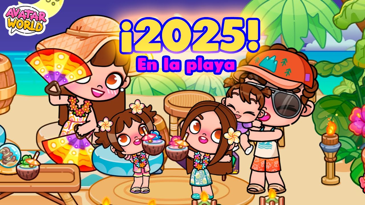 🎆 ¡Recibimos el 2025 en la Playa! | Avatar World