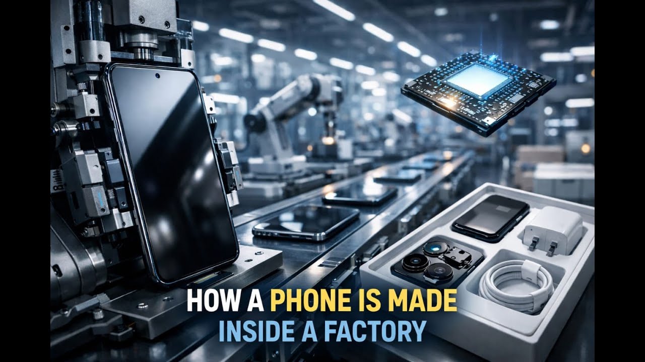 How a Smartphone Is Built Inside a Factory | Mobile Manufacturing Process (AI)