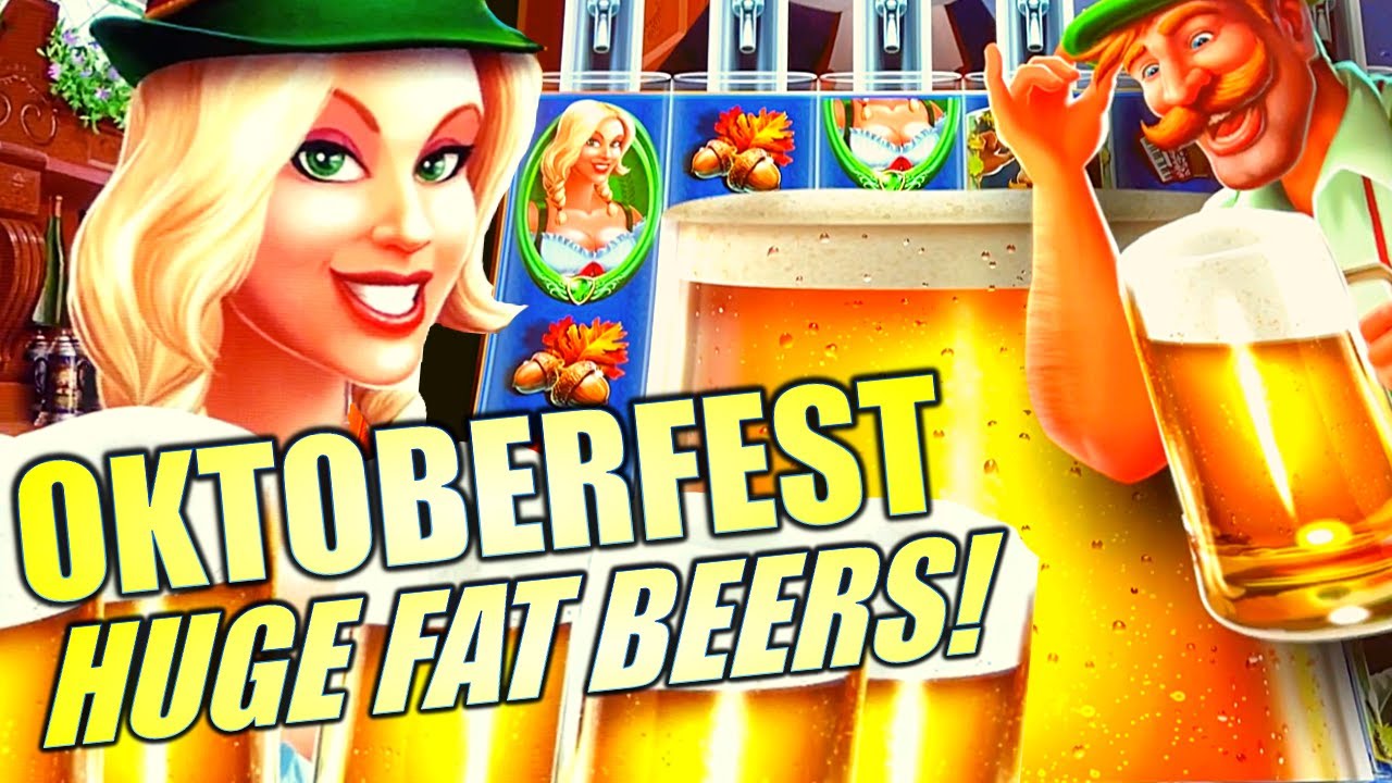 HUGE FAT BEERS!! 🍺 FIRST ATTEMPT ON NEW BIER HAUS OKTOBERFEST Slot Machine (LIGHT & WONDER)
