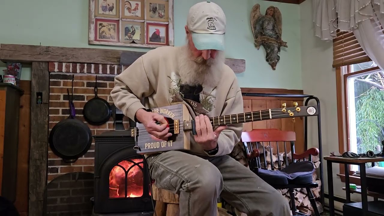 Elevator Music On a Cigar Box Guitar