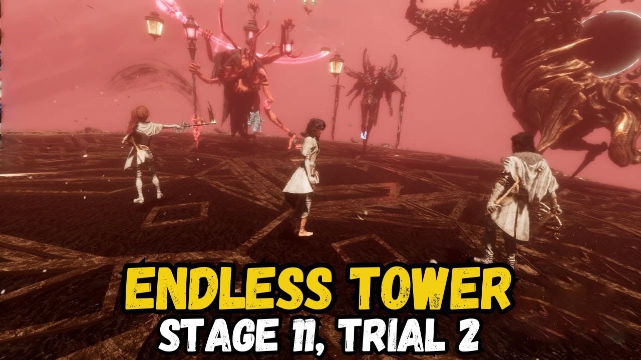 Stage 11, Trial 2 Boss Fight in Endless Tower Clair Obscur Expedition 33