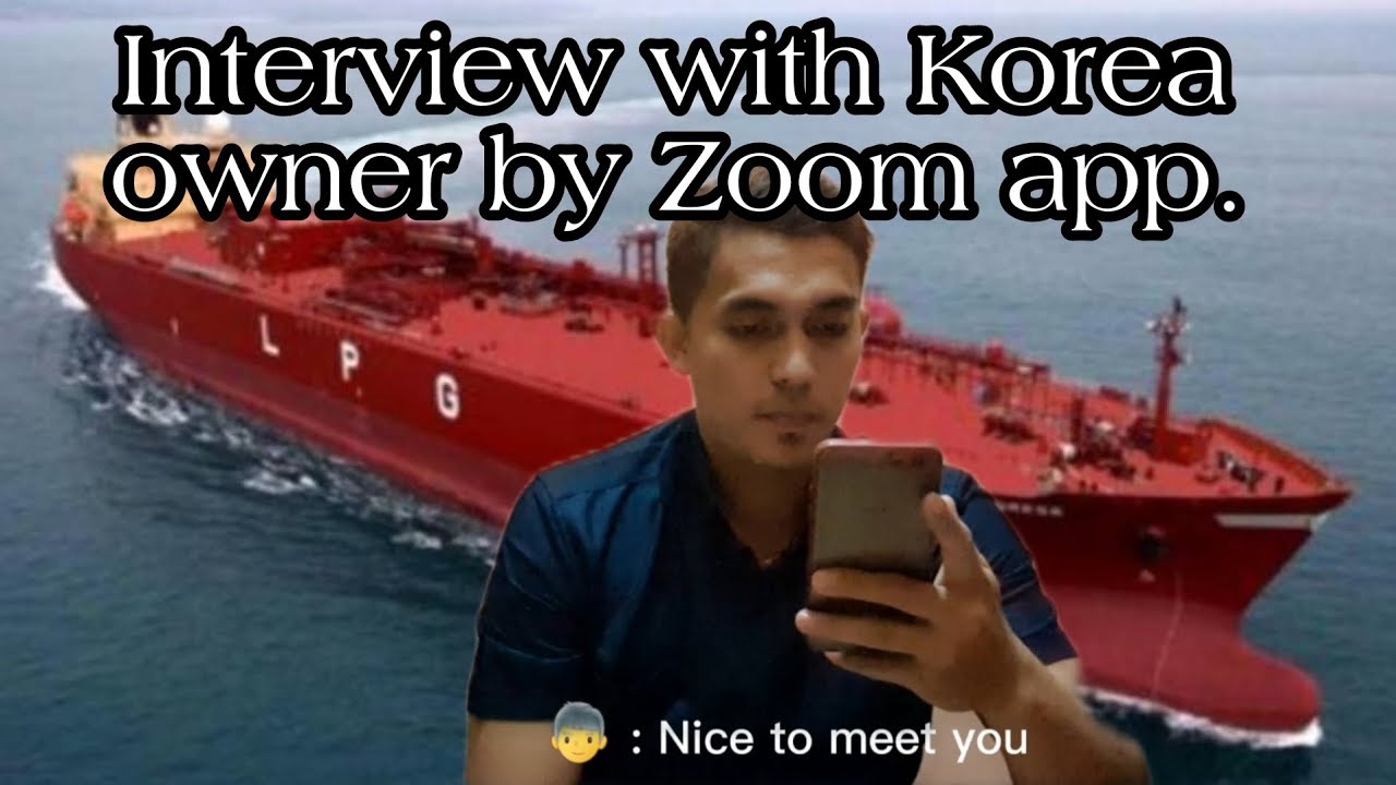 Interview with Korea Owner by Zoom App.