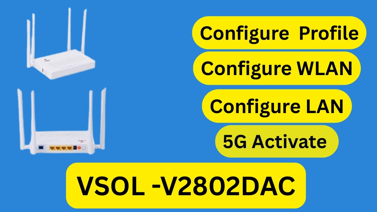 AC1200 XPON ONU with WiFi 5 & EasyMesh | VSOL Router Full Review