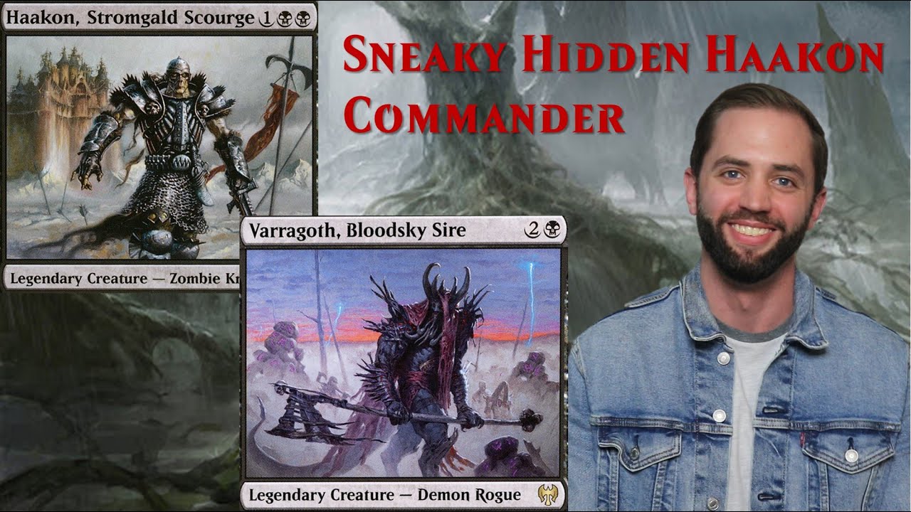 Hidden Haakon Commander - Mono Black MTG EDH Commander Deck Tech