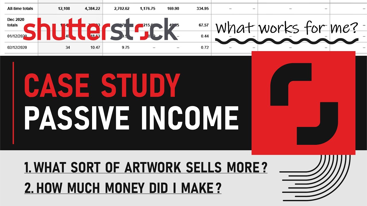 Пример из практики | Пассивный доход от продажи произведений искусства на Shutterstock | Вдохнове...