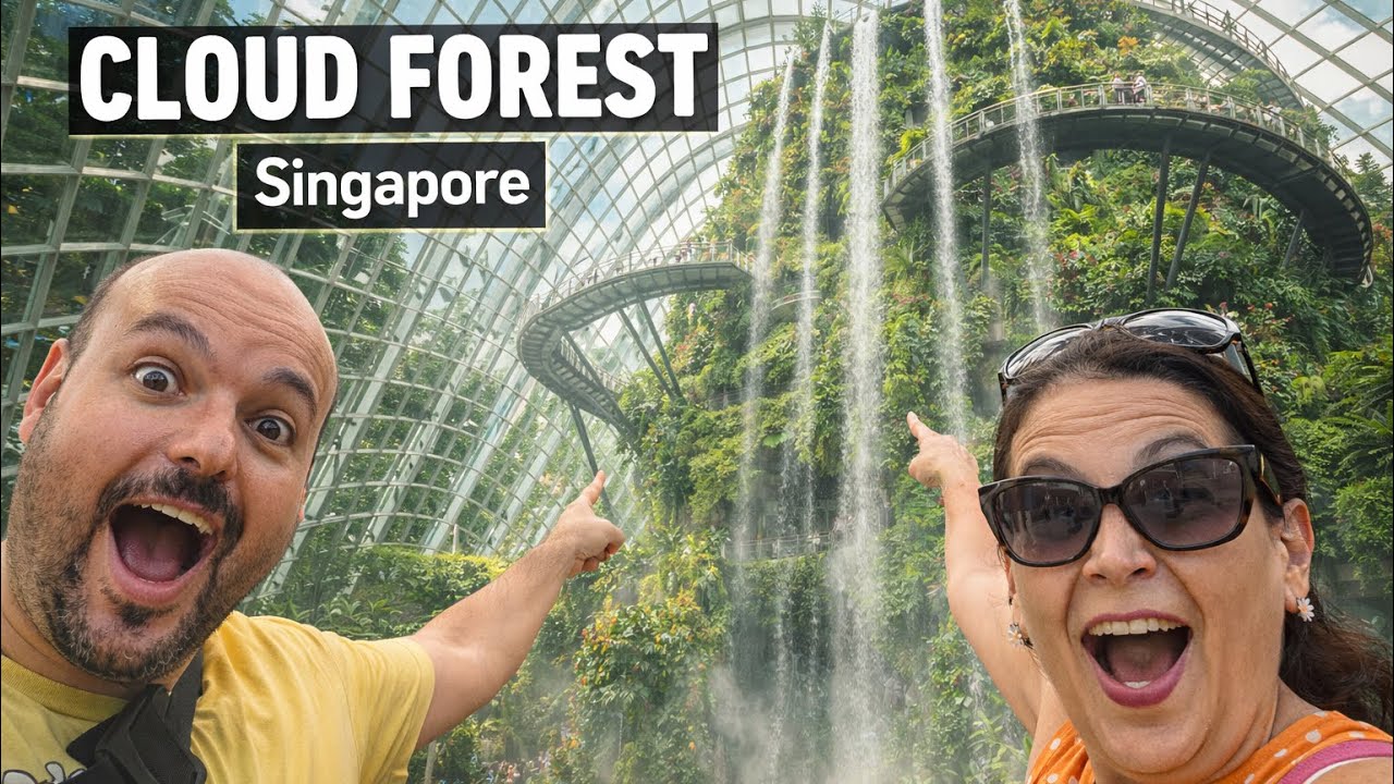 CLOUD FOREST en SINGAPUR  Tour por Gardens by the Bay