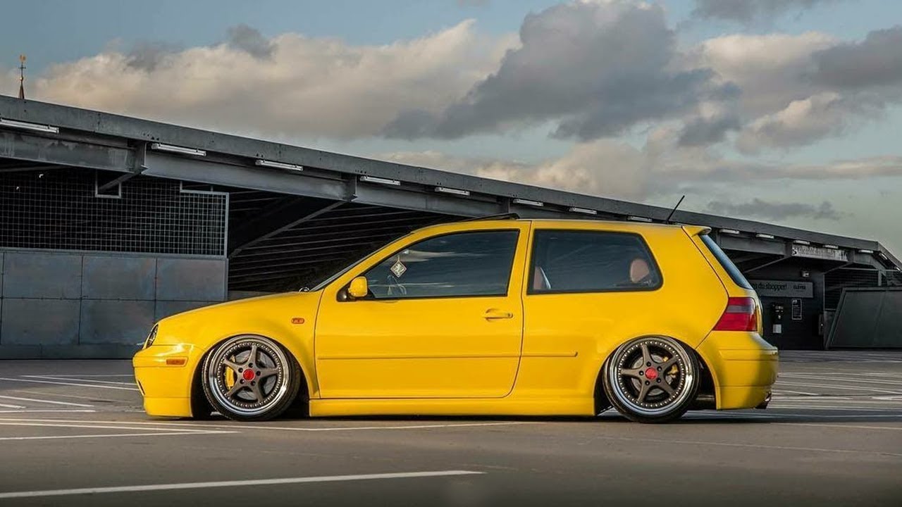 VW Golf 4 GTI Bagged Project Build by Daniel