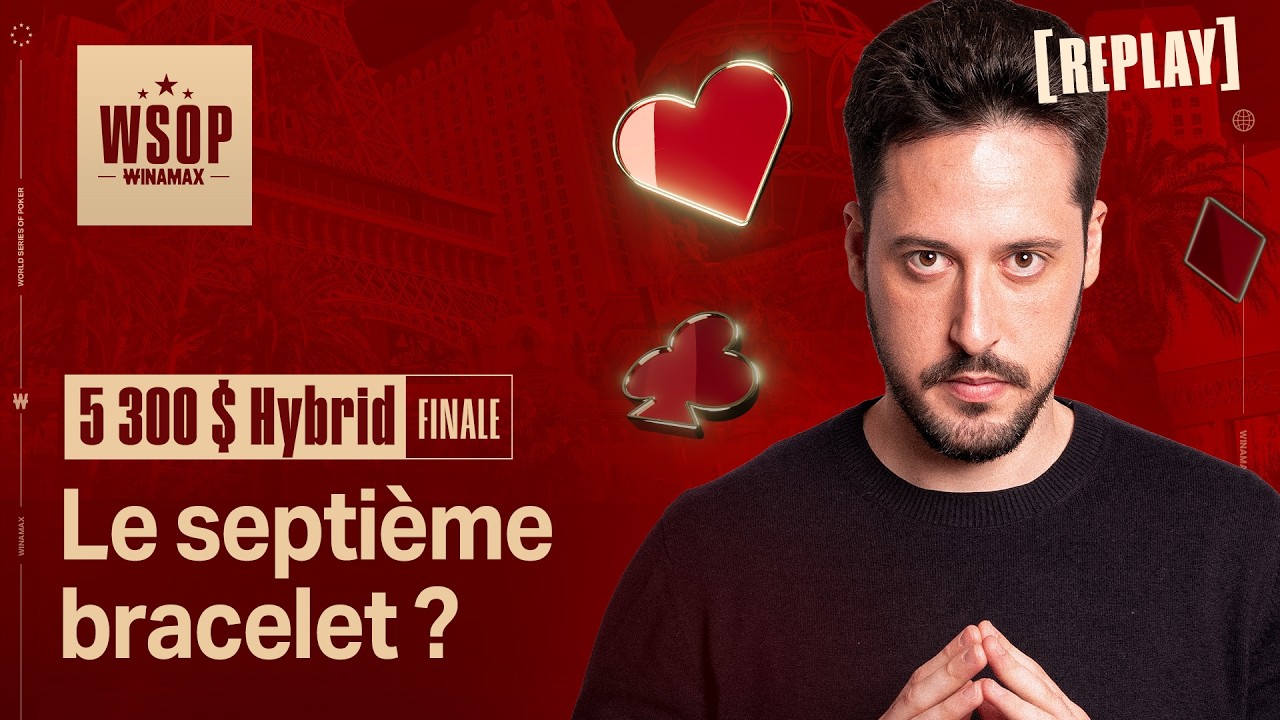 WSOP - Encore une finale pour Adri&aacute;n Mateos (5K $ Hybrid & 10K $ PLO)