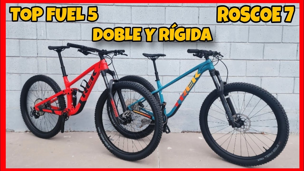 COMPRE DOS NUEVAS BICICLETAS TREK | TOP FUEL 5 Y ROSCOE 7 | CON CUAL TE QUEDARÍAS |