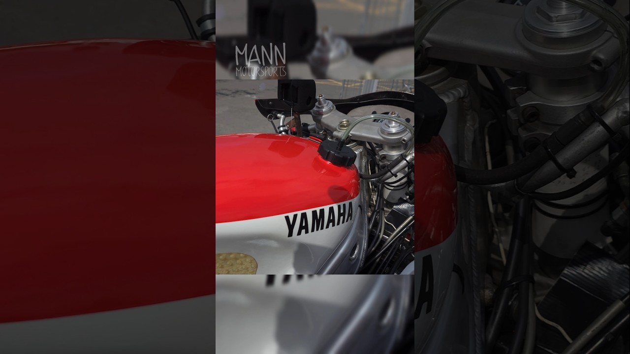 Engineering Masterpiece: Yamaha TZ250 by MGB Moto Close-Up Shot 🇮🇲 Manx GP 2024