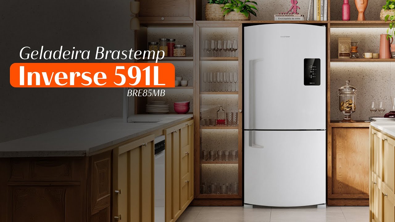 Geladeira Brastemp Inverse 591L - BRE85