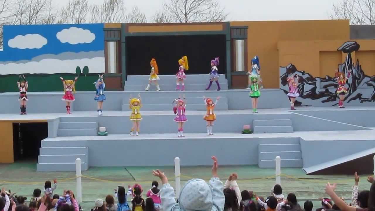 プリキュアASNS2ショー・エンディングダンスメドレー