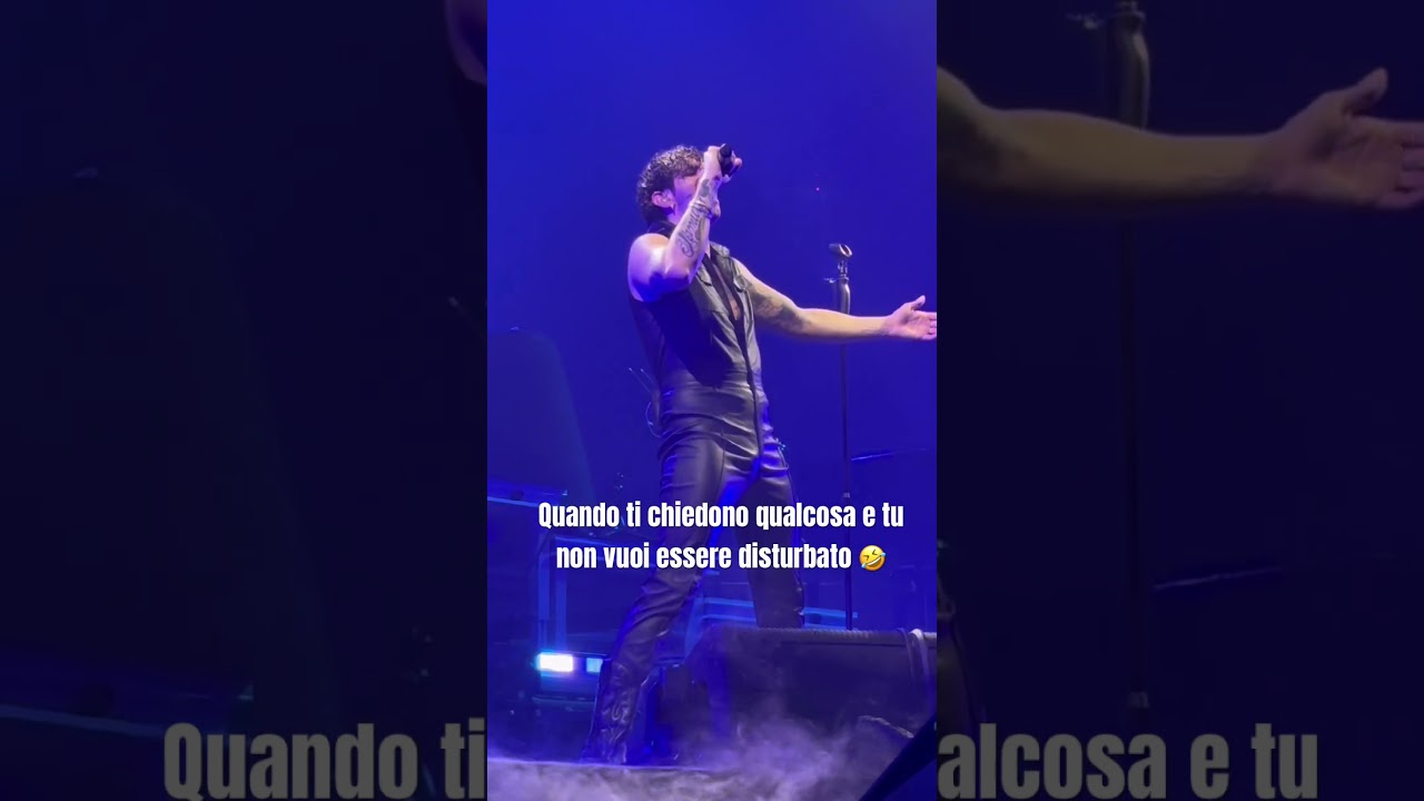 Quando ti chiedono qualcosa e tu non vuoi essere disturbato 🤣 #achillelauro