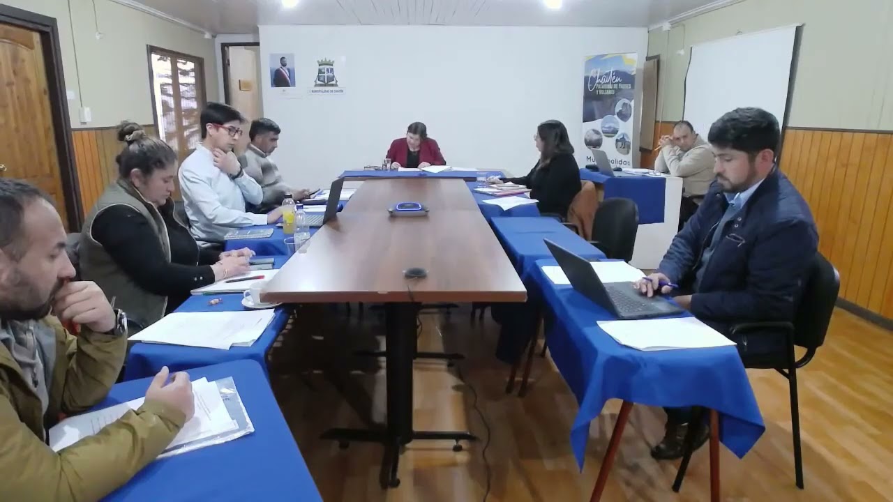 Primera Sesión Ordinaria de Concejo Chaitén 12 Junio 2025