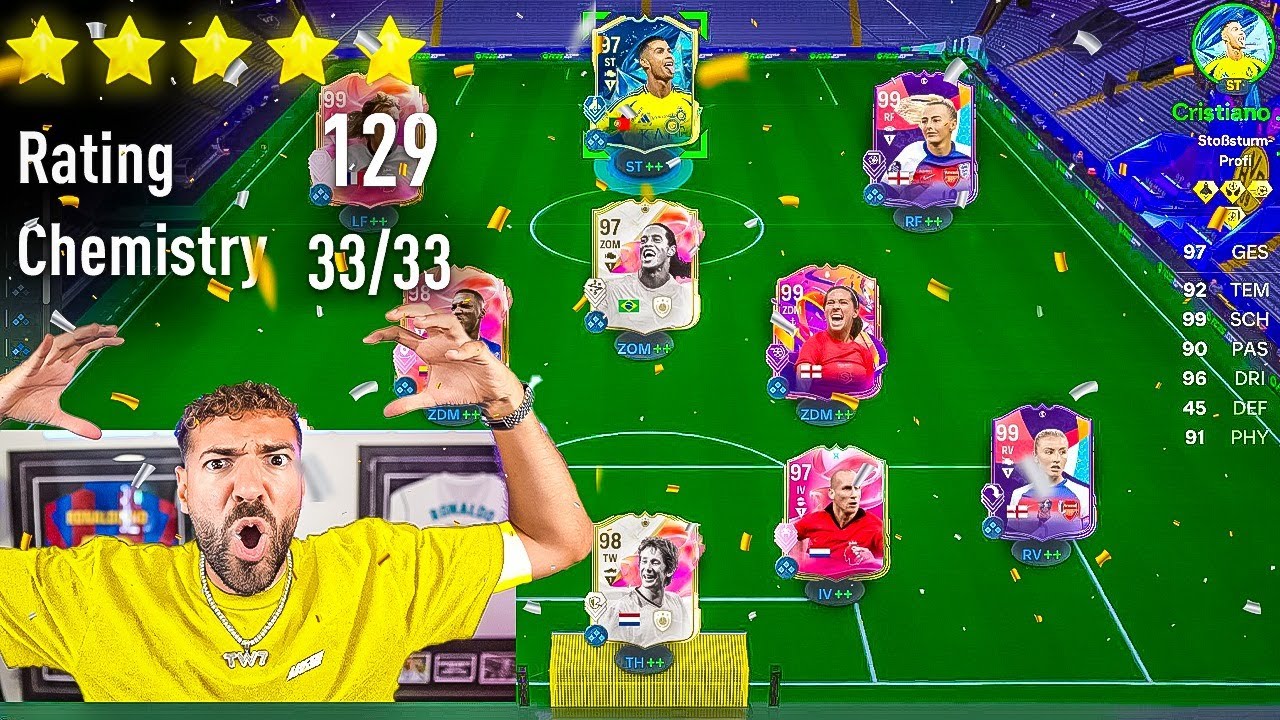 OMG 99 RATED WELTREKORD!! FUTTIES 129 RATED FUT DRAFT CHALLENGE EA FC 25 🔥🔥