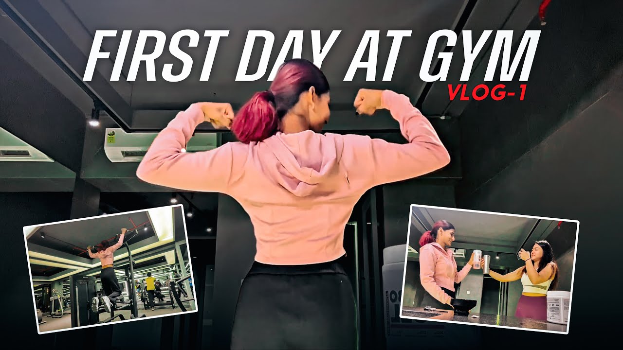 Starting My Gym Journey 💪 | Daily Vlog #1 
