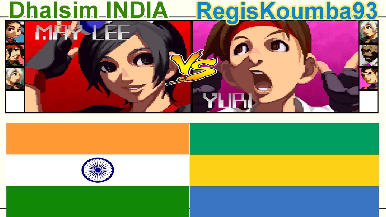 KOF 2001 - Dhalsim INDIA vs RegisKoumba93 FT5