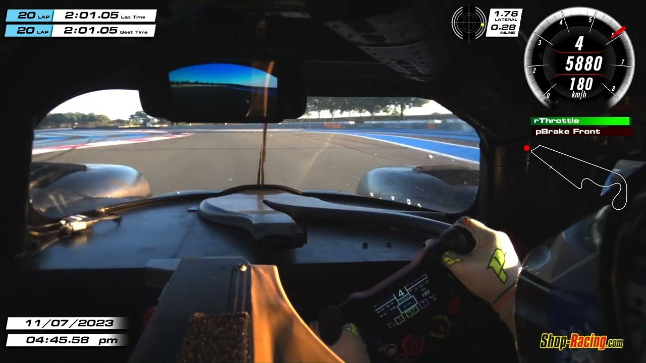 Paul Ricard with Chicane - LMP3 - Onboard
