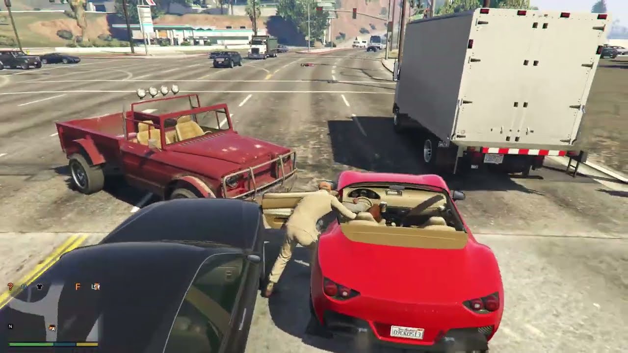When Noob driver Play GTA 5 🤣🤣 Grand Theft Auto V Gameplay