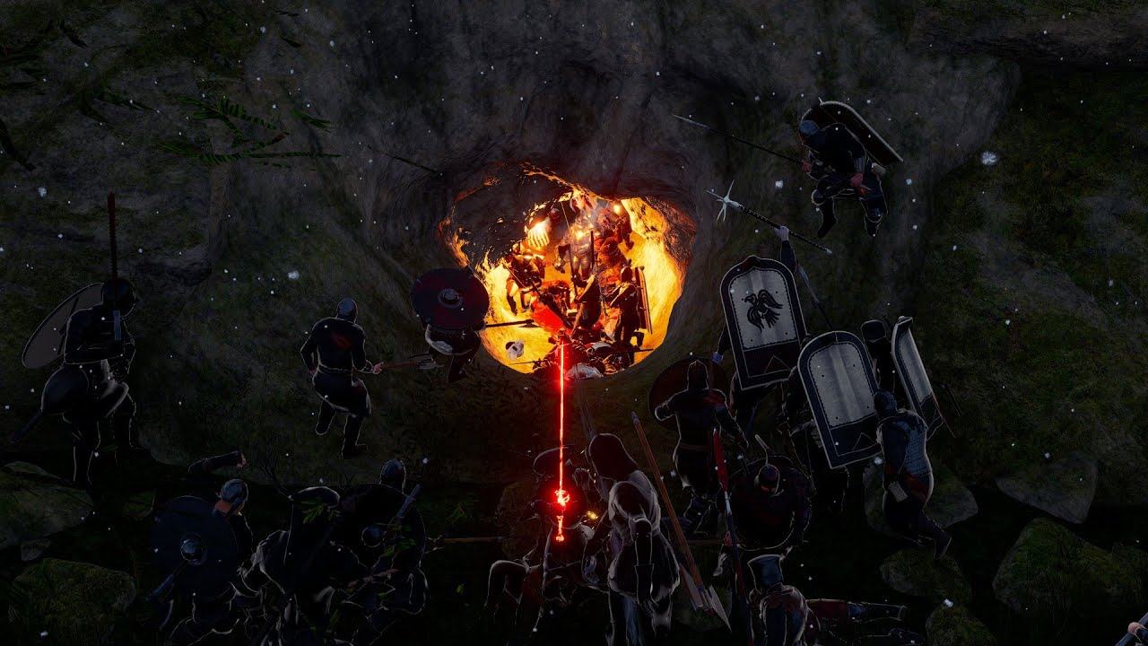 First Battle for the Ironwood Trees- Invernia Mordhau RP