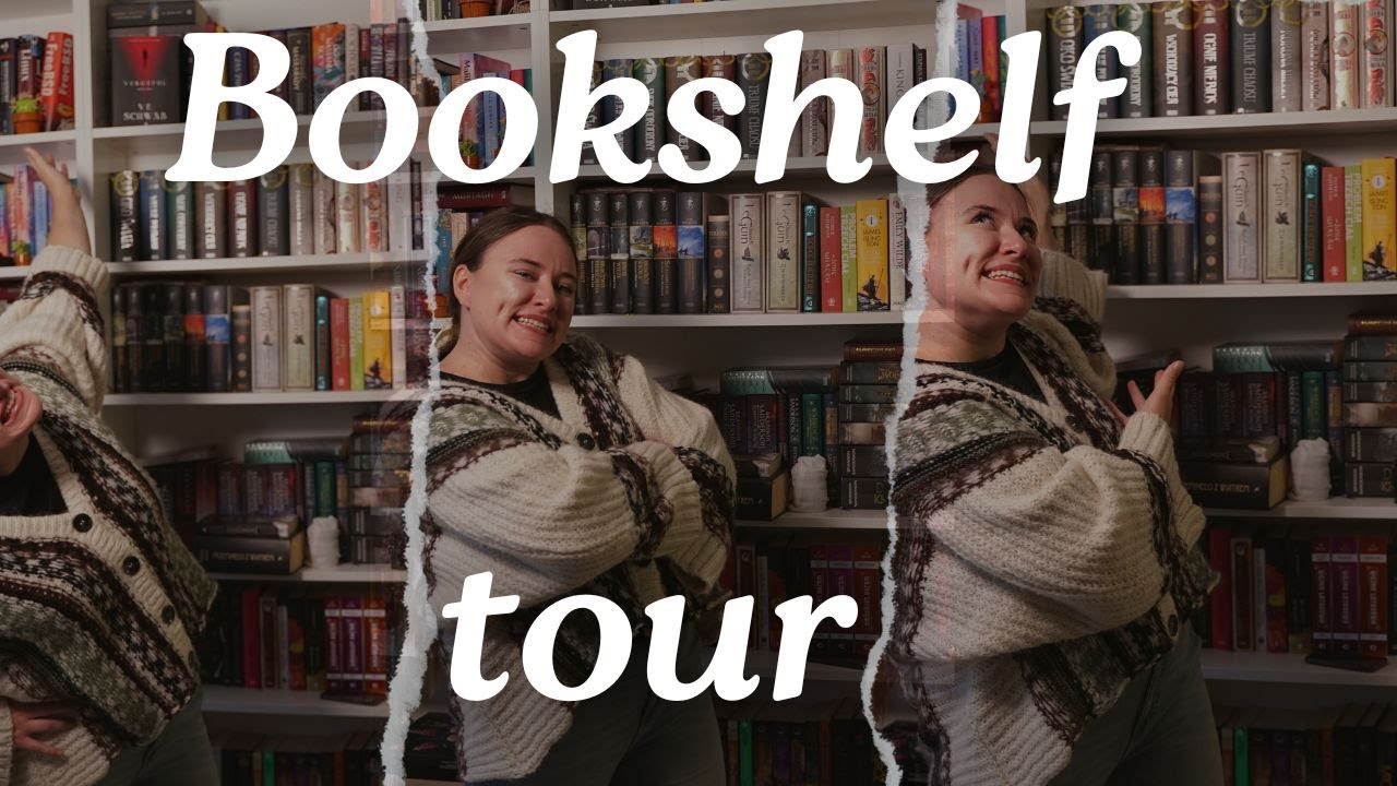 3 ROCZNICA kanału - bookshelf tour