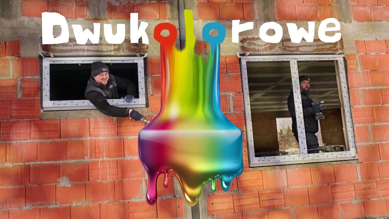 Dwukolorowe - #ekipa #perfekcjaideał #profesjonale #montażokien #Nadarzyn
