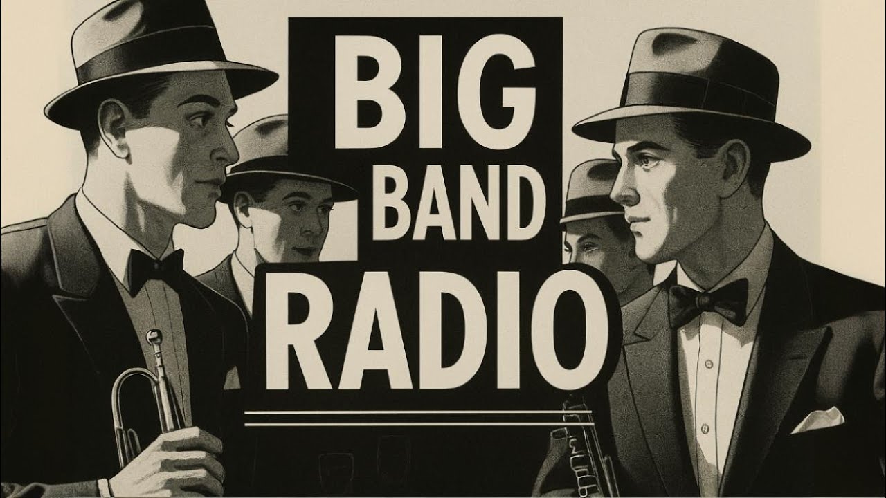 📻 Big Band Jazz Radio | 1940's Relaxing Elegant Jazz | Vintage Vibes