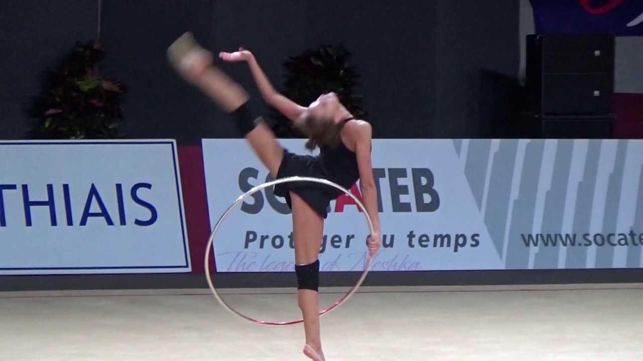 Dina AVERINA (RUS) hoop - 2017 Thiais trainings