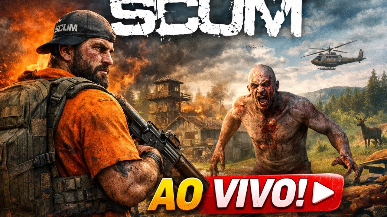 bora de treta no novo server br de scum