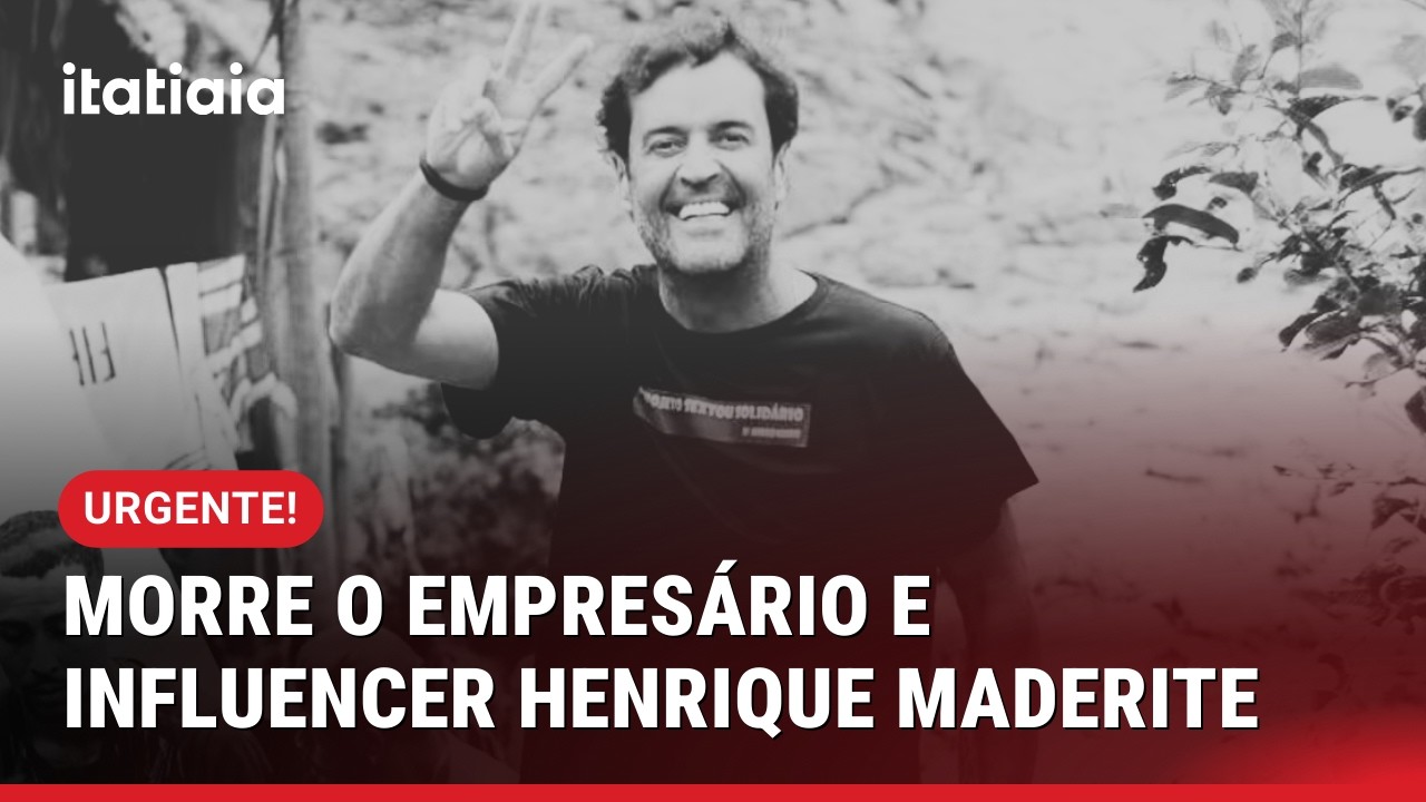 URGENTE! MORRE O EMPRESÁRIO E INFLUENCER HENRIQUE MADERITE