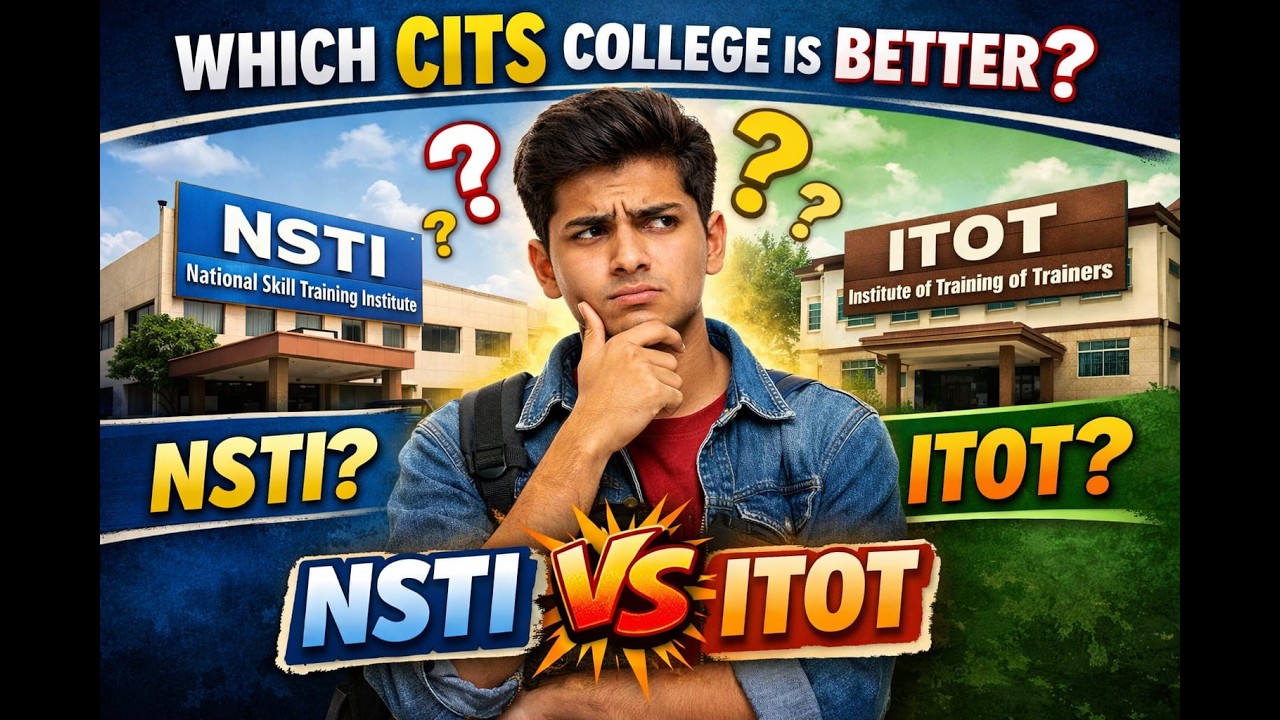 NSTI vs ITOT &ndash; Kaun Sa College Best Hai? Full Comparison 2026  | #cits_admission #NSTI #itot