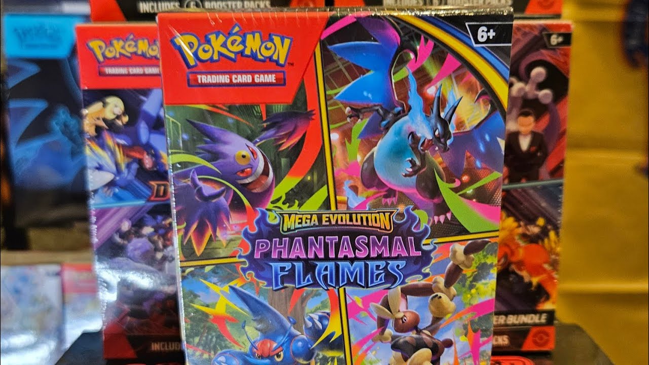 Pokémon Phantasmal flames booster bundle! CHASING CHARIZARD!