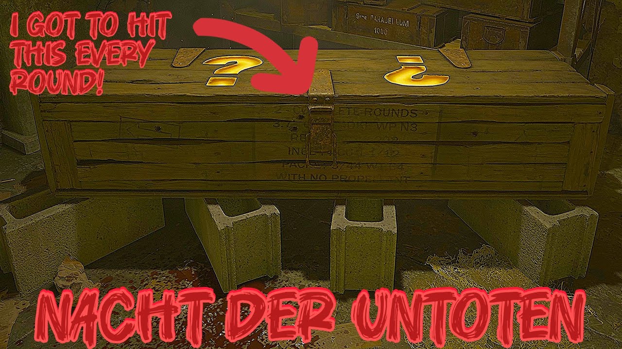 NACHT DER TOTEN but i have to hit the box every ROUND -mad cuz bad