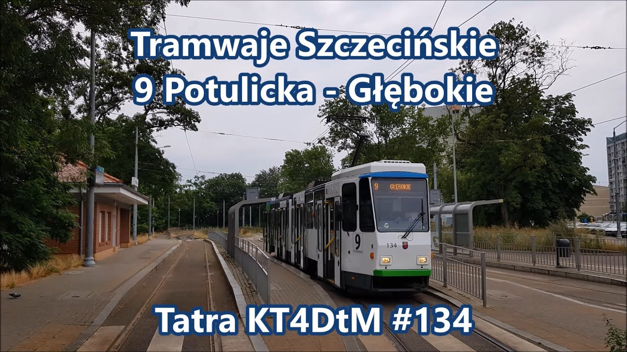 Tramwaje Szczecińskie - linia 9, Tatra KT4DtM #134