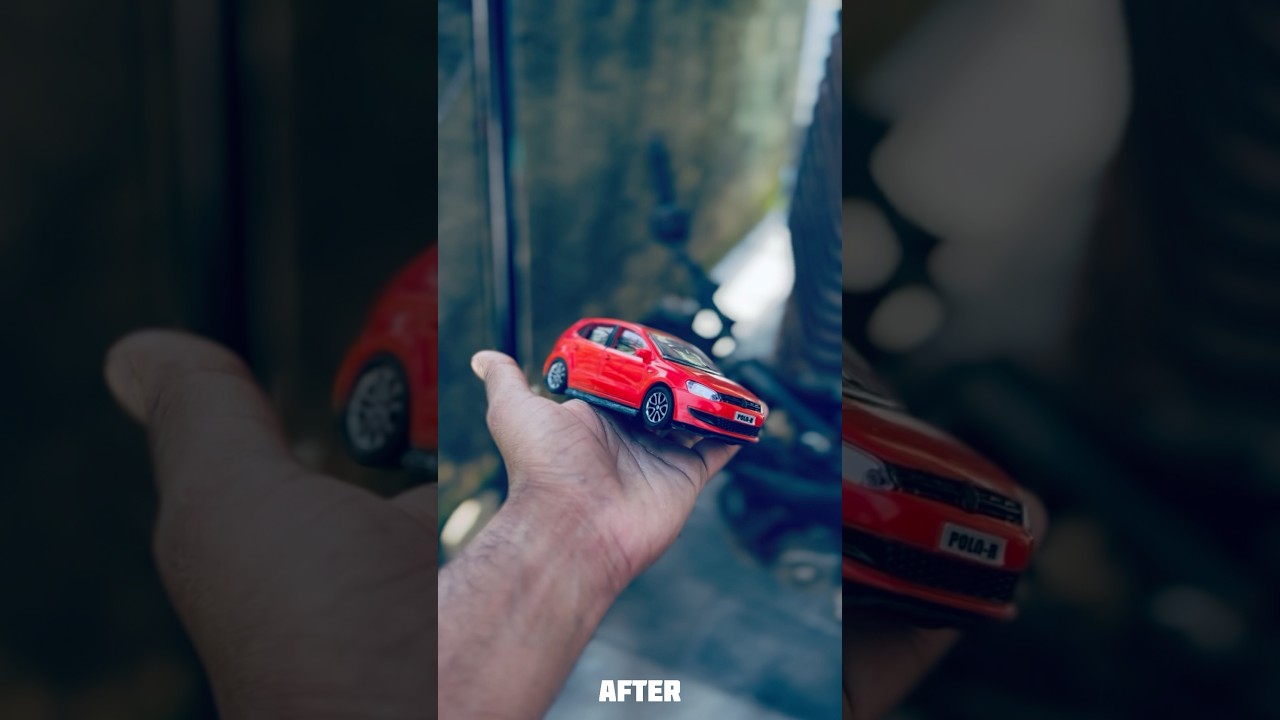 Modified Volkswagen polo toy car available ￼🔥 instagram id :@red_shark_ #volkswagen #polo #toy