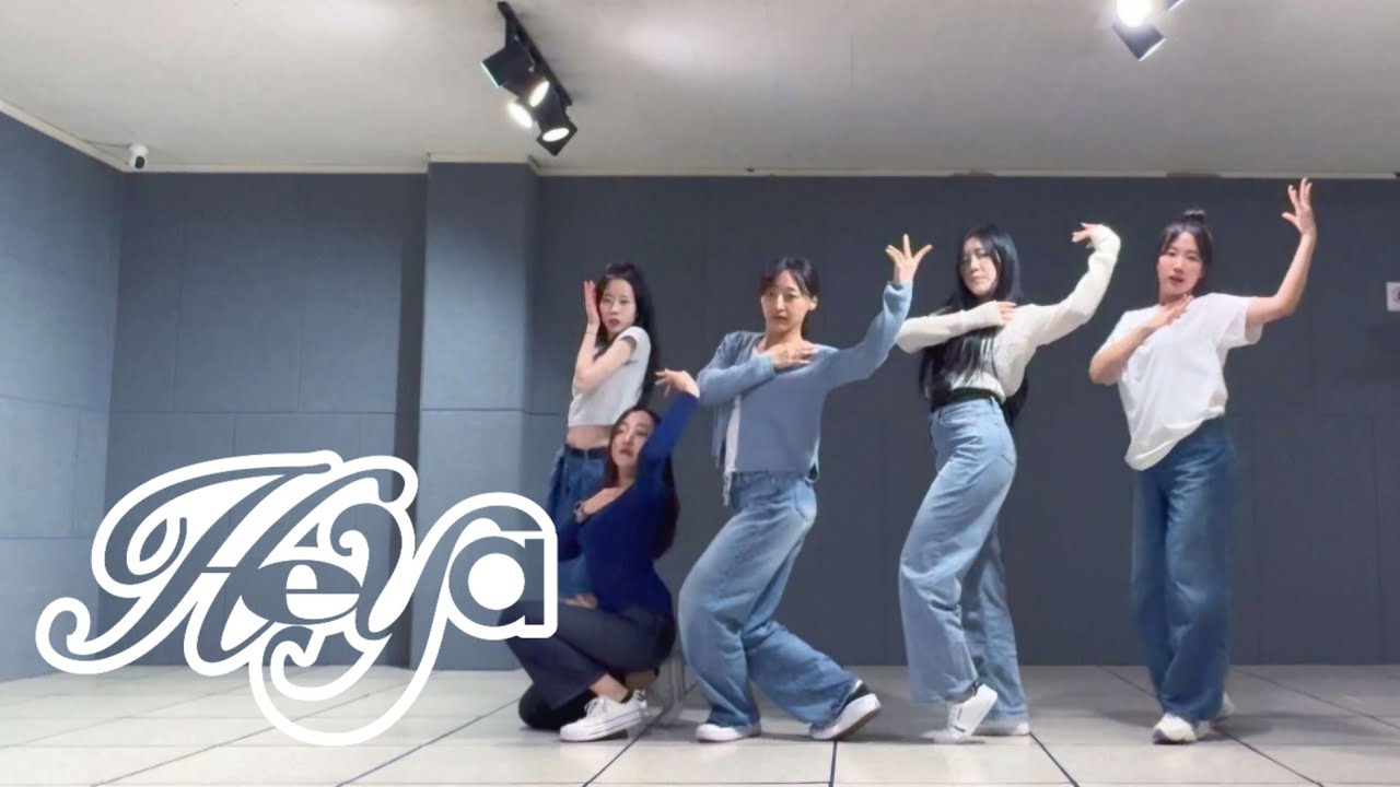 [PRACTICE] IVE(아이브) - 해야 (HEYA) Dance Cover 거울모드 Mirror Mode / 5인 ver. / ONE-TAKE / 연습실 Practice