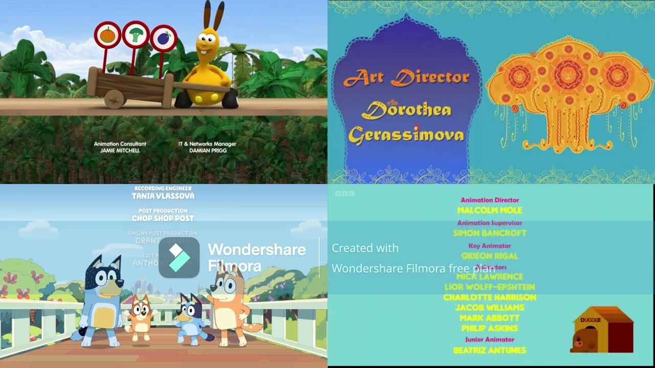 JJ, MRD, Bluey, M&TRR, & HD Credits Remix