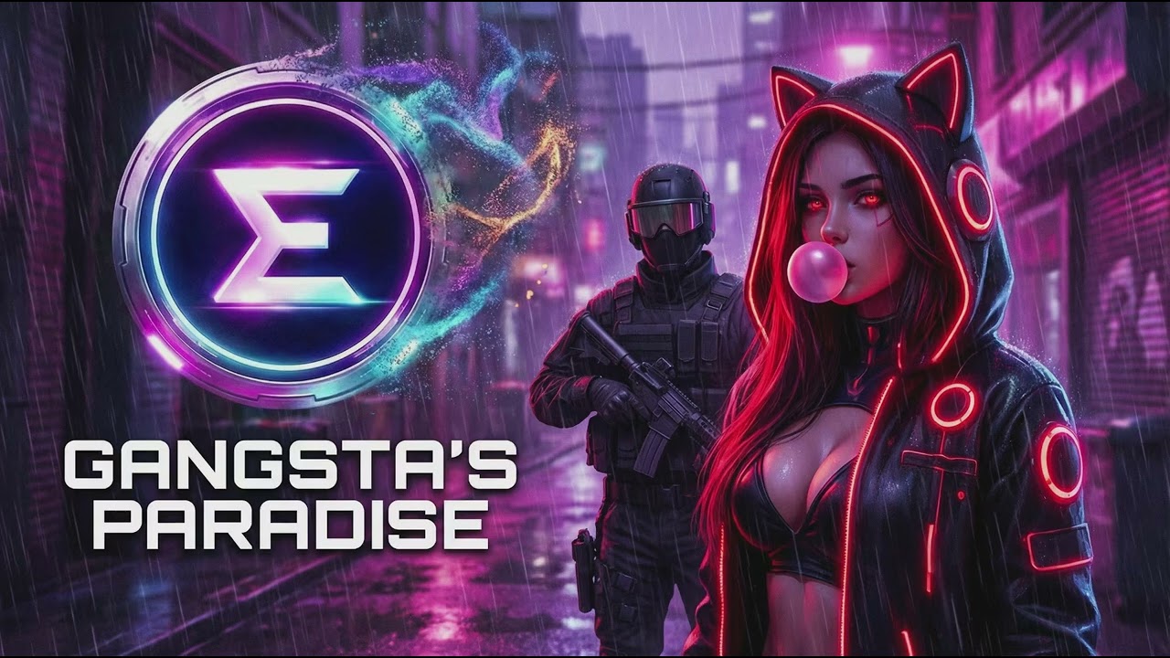 Coolio - Gangsta's Paradise🌑Neon Bass Dark Energy Synthwave NEONIX Version